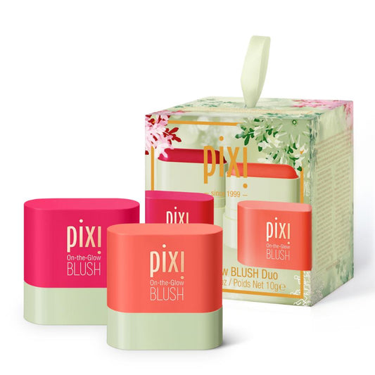 PIXI On-The-Glow Mini Blush Duo Kit - Ruby + Juicy