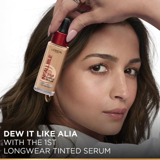 L’Oreal Paris Infallible 24H Tinted Serum Foundation, weight, Dewy & Radiant