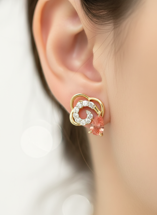 Scarlet Oath Lab Diamond Earring