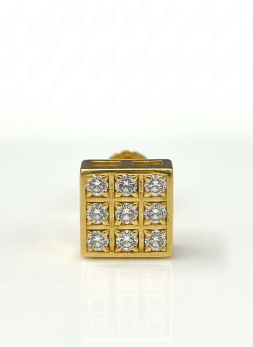 Matias Lab Diamond Earrings - Modern Elegance