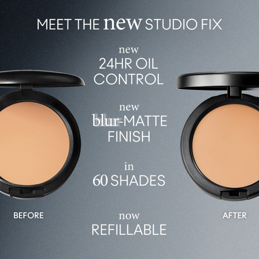 M.A.C Studio Fix Powder Plus 24 - Hour Oil Control Compact Foundation With Rose & Red Algae Extracts