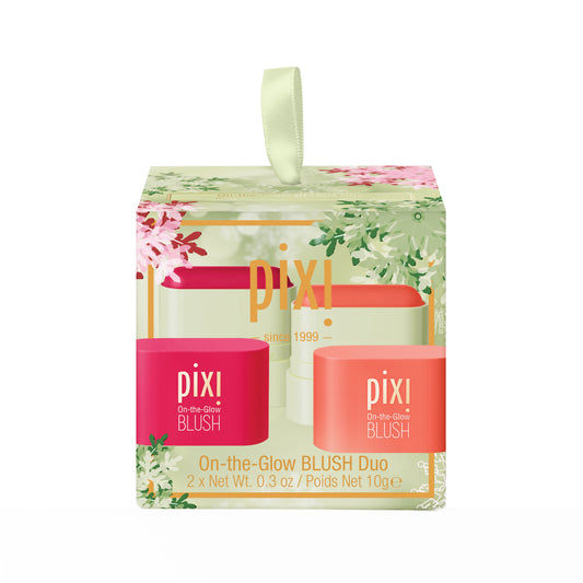 PIXI On-The-Glow Mini Blush Duo Kit - Ruby + Juicy