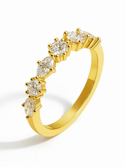 Yanmei Lab Diamond Ring Subtle & Sophisticated
