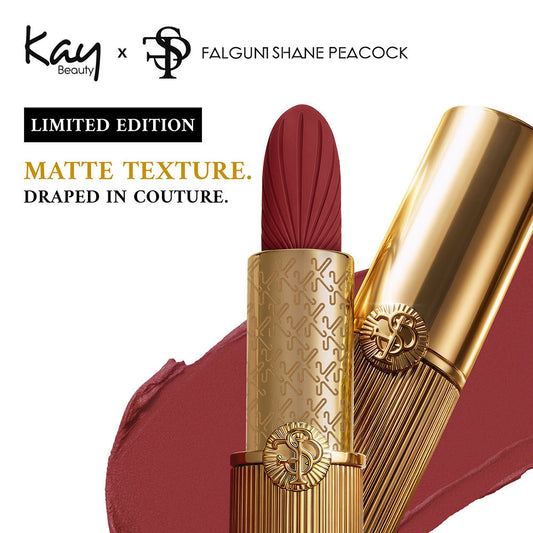 Kay Beauty x Falguni Shane Peacock Luxe Matte Lipstick