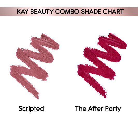 Kay Beauty Katrina's Favourite Lip Crayon Duo